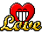 Sparkling Love Heart